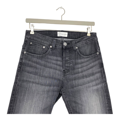 Mud Jeans rick mid slim jeans, authentic black | man 31/32