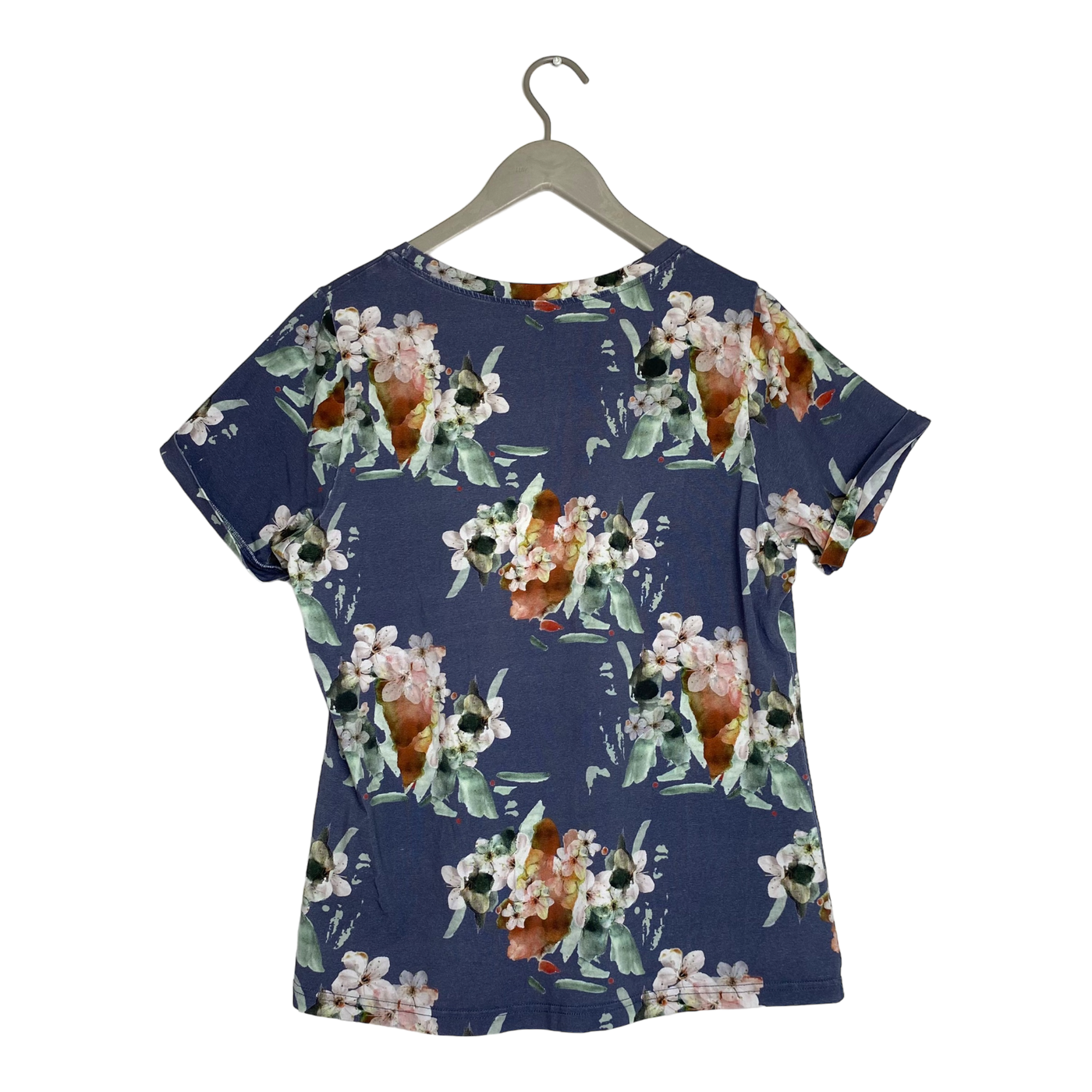 Kaiko tricot t-shirt, blue blossom | woman M