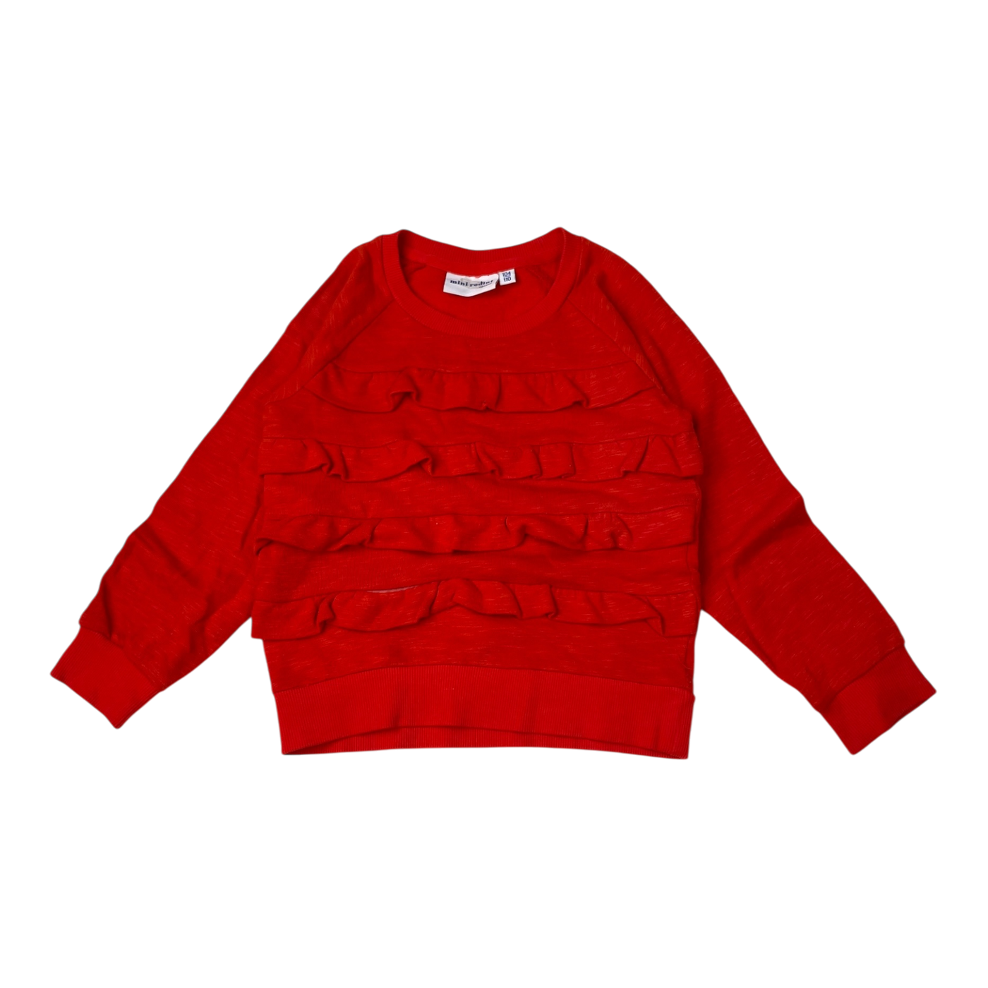 Mini Rodini sweatshirt, red | 104/110cm