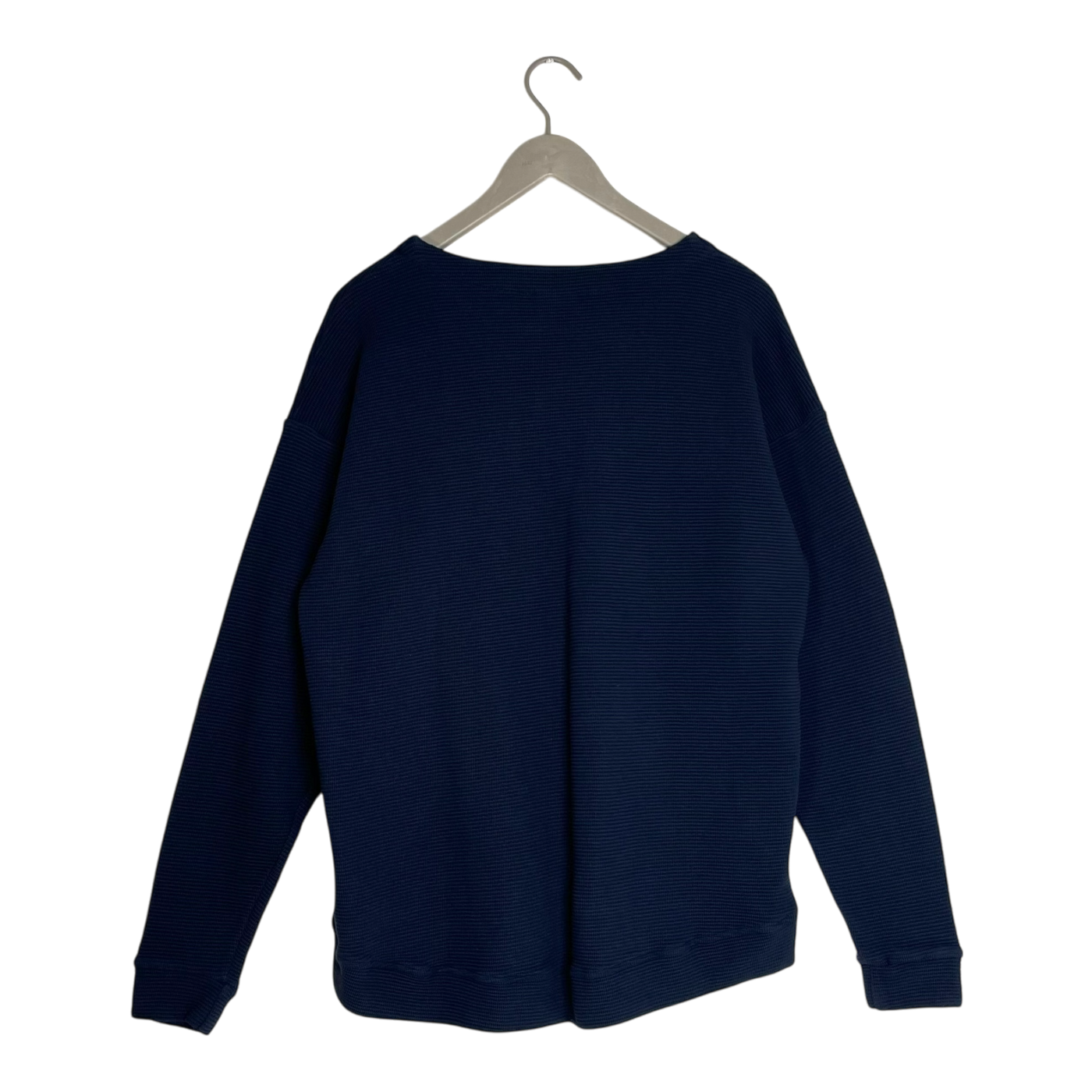 Blaa cotton knitted shirt, midnight blue | woman XL