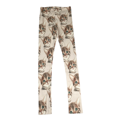 Metsola rib leggings, kitten | 134/140cm