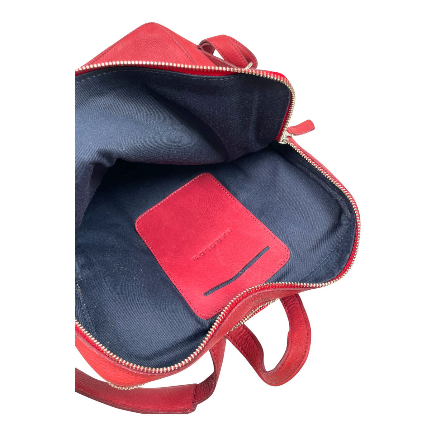 Harold's Bags duo backpack, red