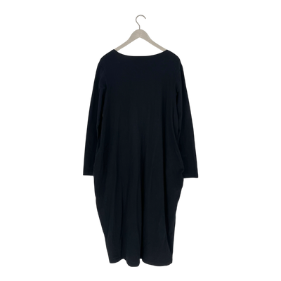 Versonpuoti tricot dress, black | woman XL