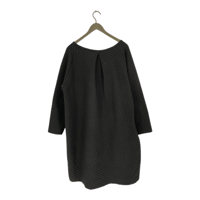 Aarre bubble dress, black | woman 3XL