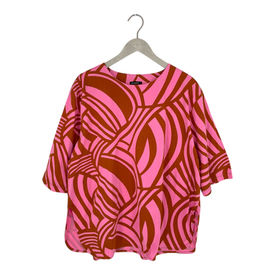 Marimekko elin 1/2 sleeve shirt, pikku salme | woman L