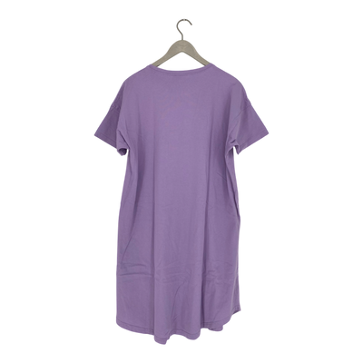 Riva Clothing boxy t-shirt dress, lavender | M