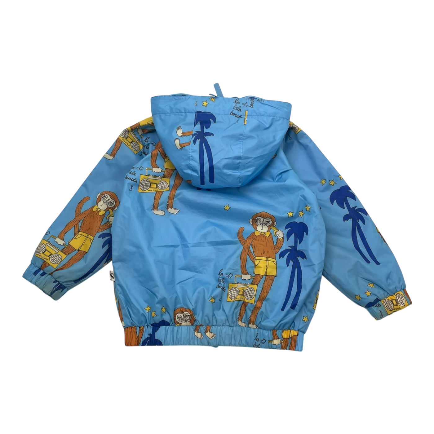 Mini Rodini wind jacket, monkey | 92/98cm