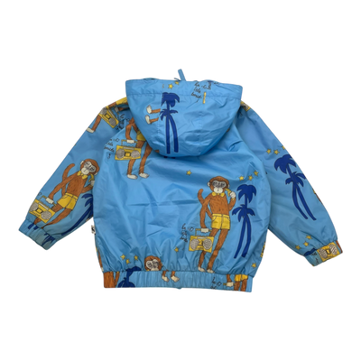 Mini Rodini wind jacket, monkey | 92/98cm