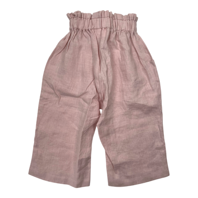 Nakoa linen pants, light pink | 92/98cm