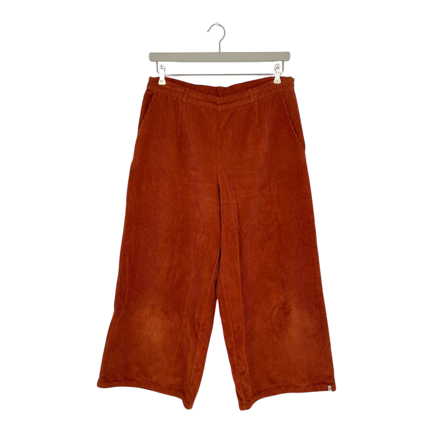 Kaiko wide leg corduroy pants, mahogany | woman 42