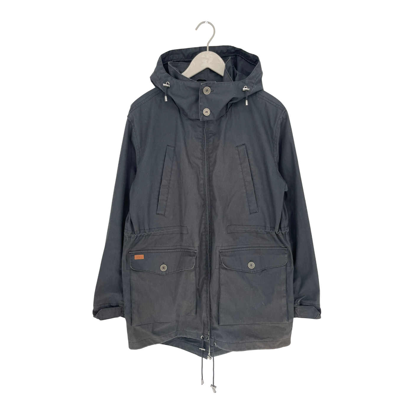 Makia fishtail parka jacket, black | man M