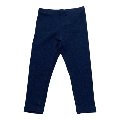 Reima wool baselayer pants, midnight blue | 90cm