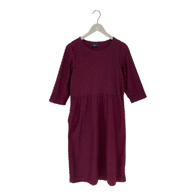 Aarre natalia dress, plum | woman M