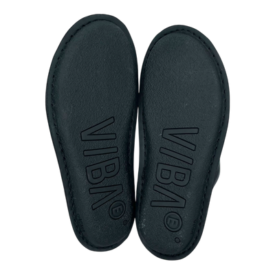VIBAe Roma leather slippers, preto black | 39