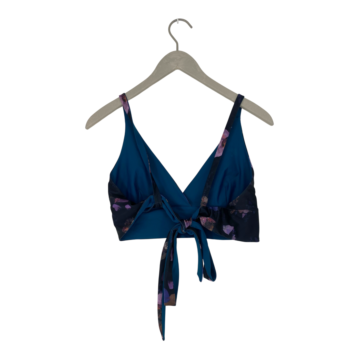Morico shine bikini top, dark matters | woman XXL