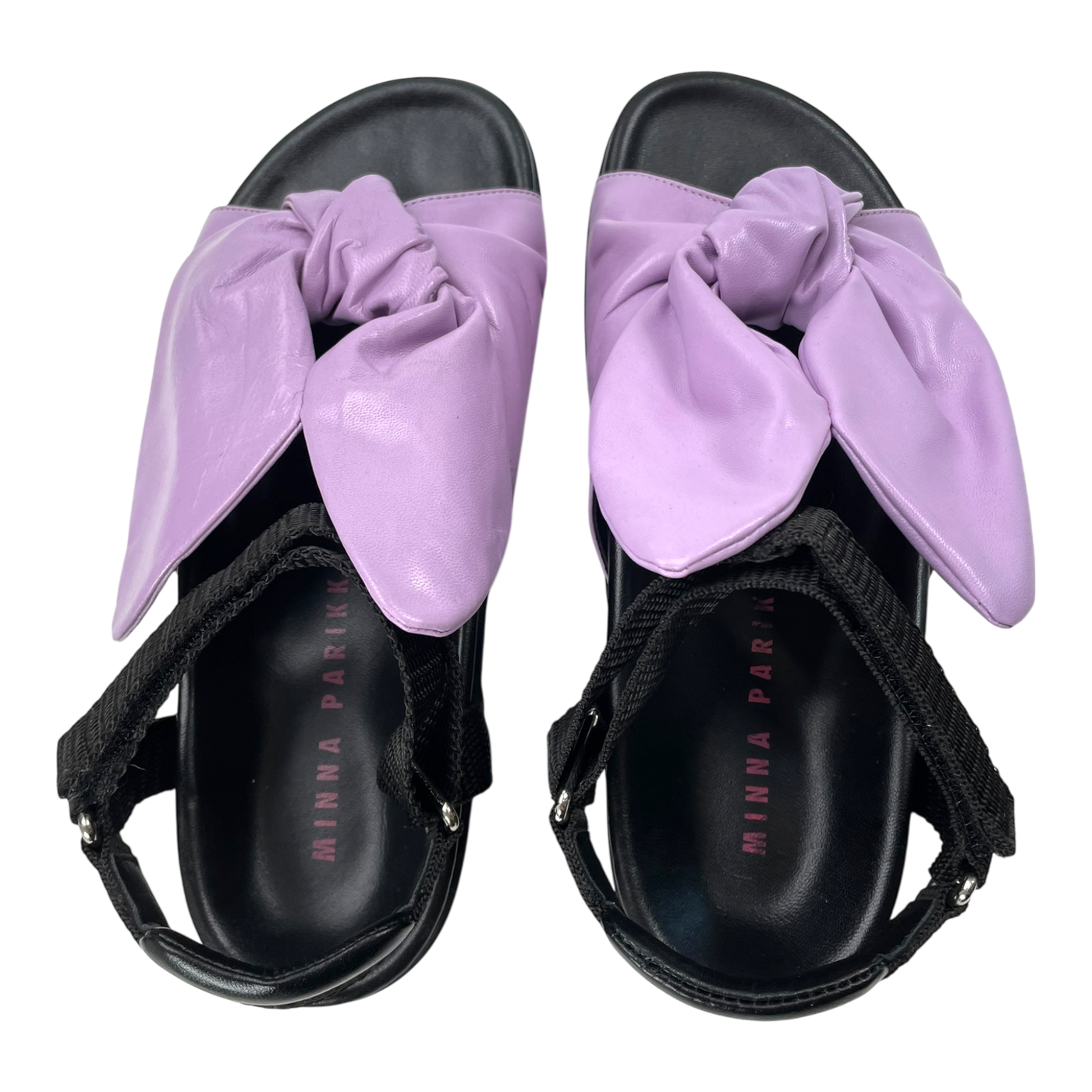 Minna Parikka lulu sandals, lilac/black | 39