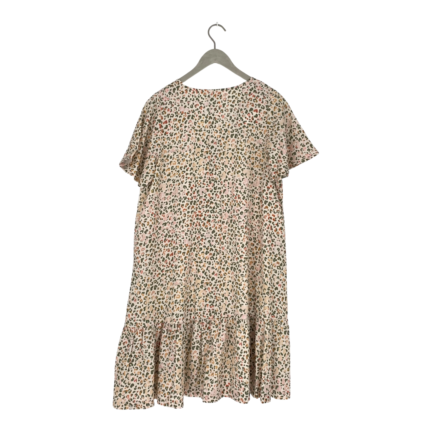 Kaiko frill button dress, sage leo | woman S