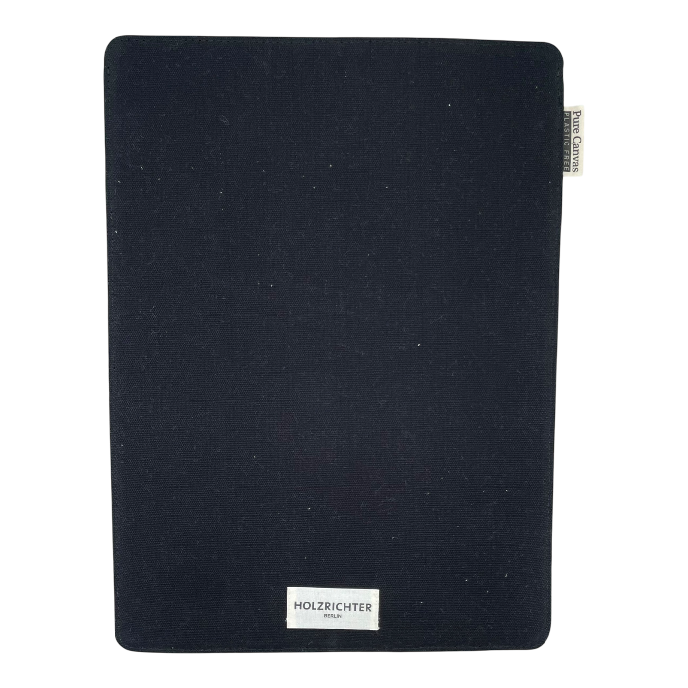 Holzrichter canvas laptop sleeve, black
