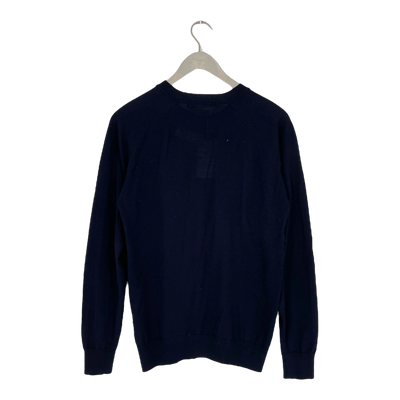Tiger of Sweden merino sweater, midnight blue | man S