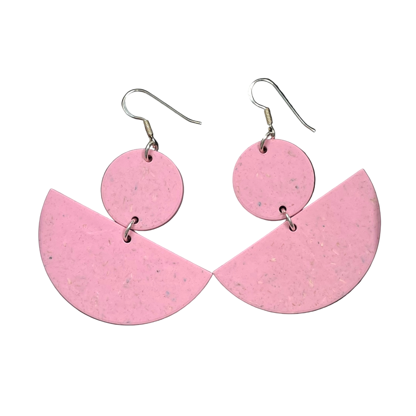 Papu beans earrings, pink | onesize