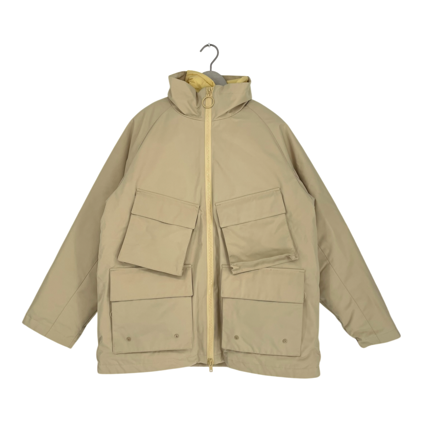Embassy of Bricks and Logs glasgow modular coat, sand/yellow | unisex L