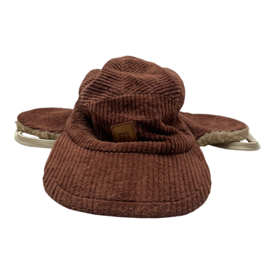 Metsola fleece cap, brown | 3-4y