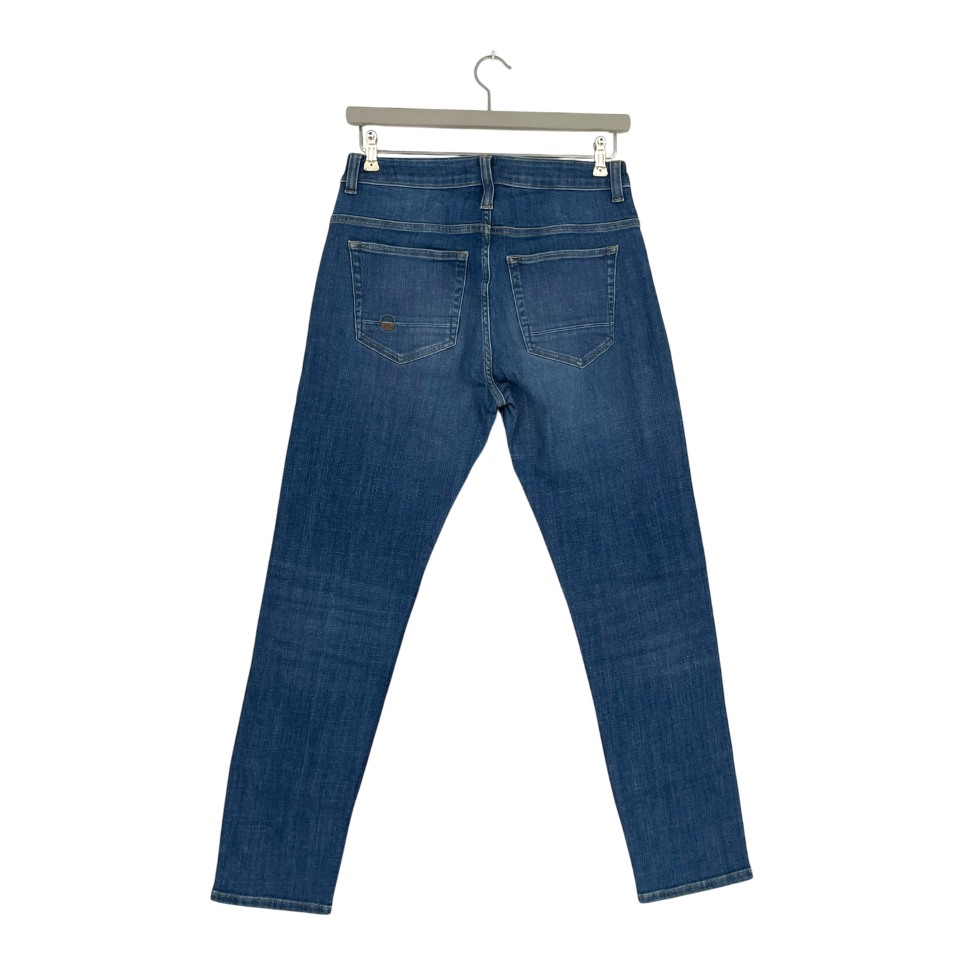 Mud Jeans Rick mid slim jeans, authentic indigo | man 32/32