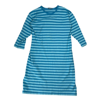 Marimekko pitkämekko stripe dress, blue | 116/122cm