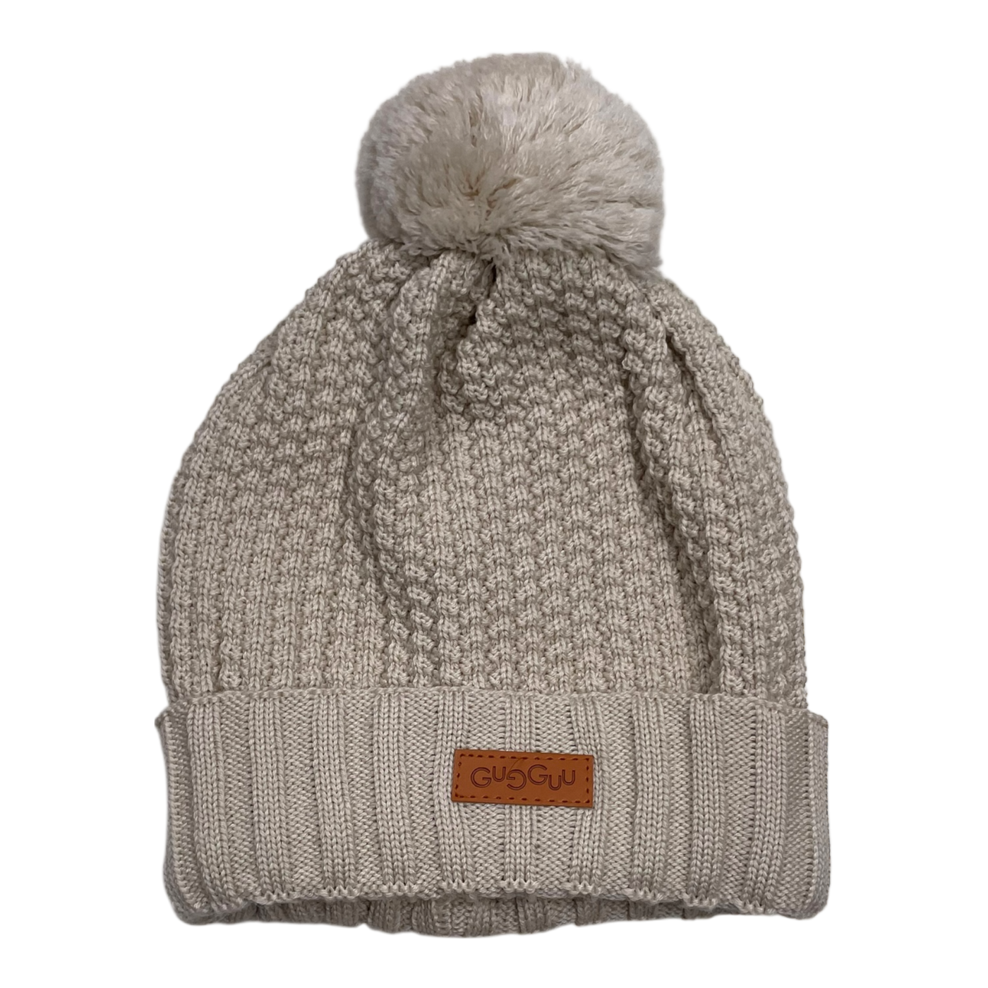 Gugguu merino beanie, beige | 52/54cm