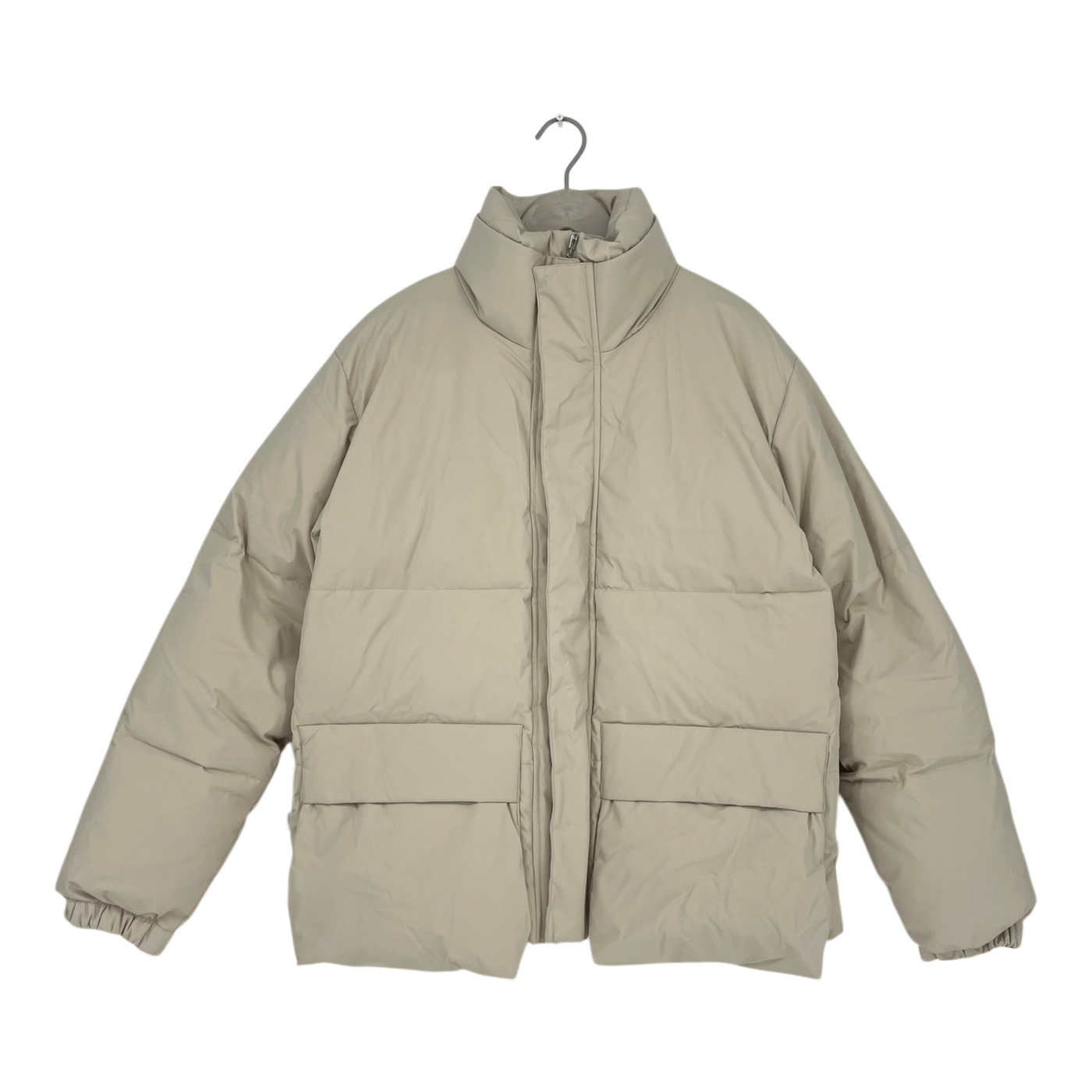 Embassy of Bricks and Logs Novelty puffer jacket, sand | unisex L
