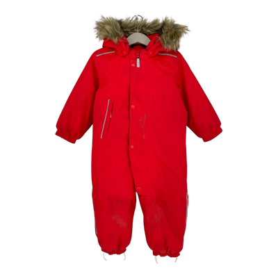 Reima gotland winter overall, red | 86cm
