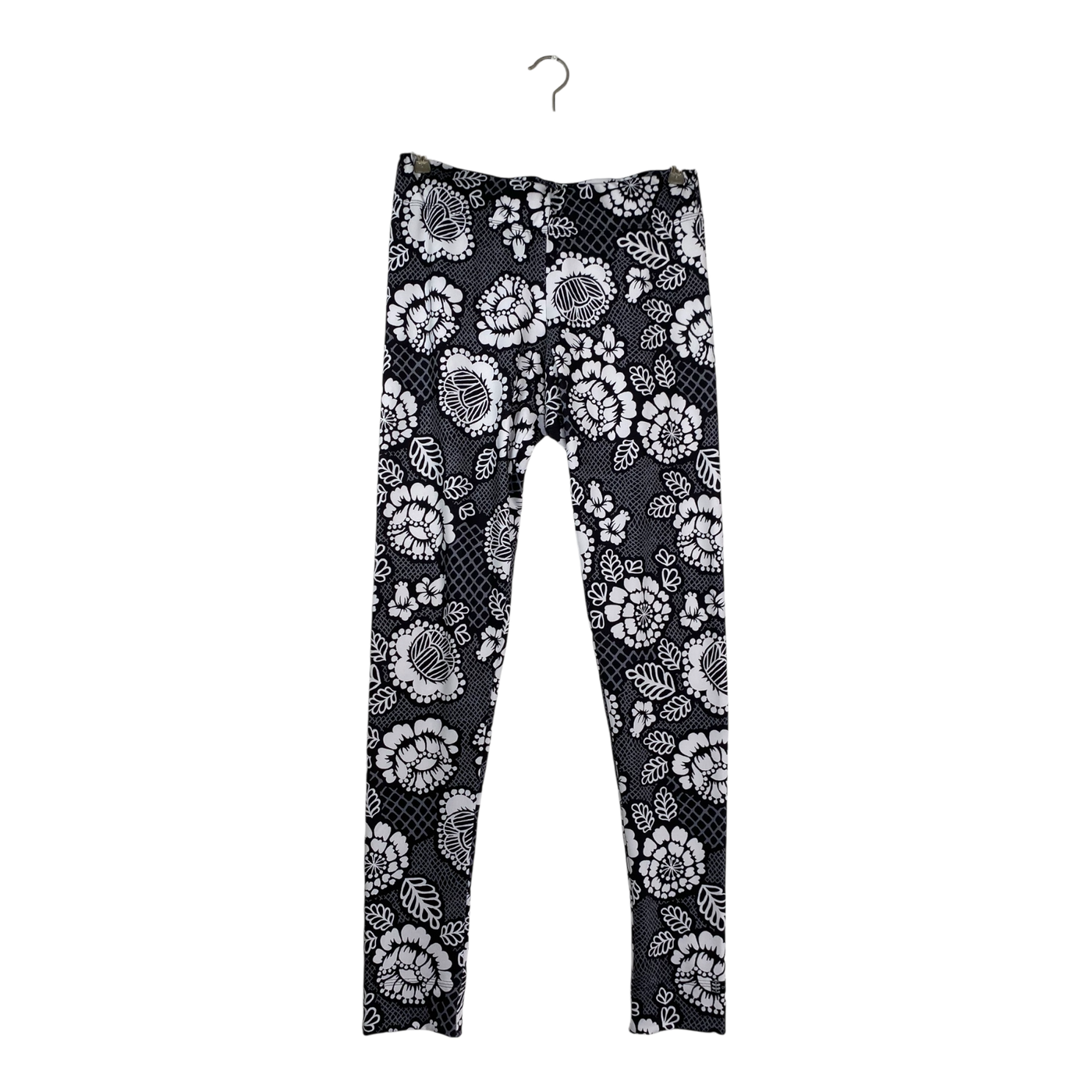 Ommellinen sport leggings, flower | woman XXL