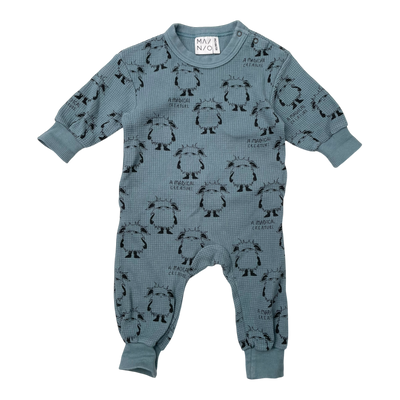 Mainio waffle jumpsuit, a magical creature | 62/68cm