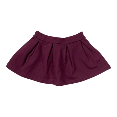 Gugguu sweat skirt, burgundy | 86cm