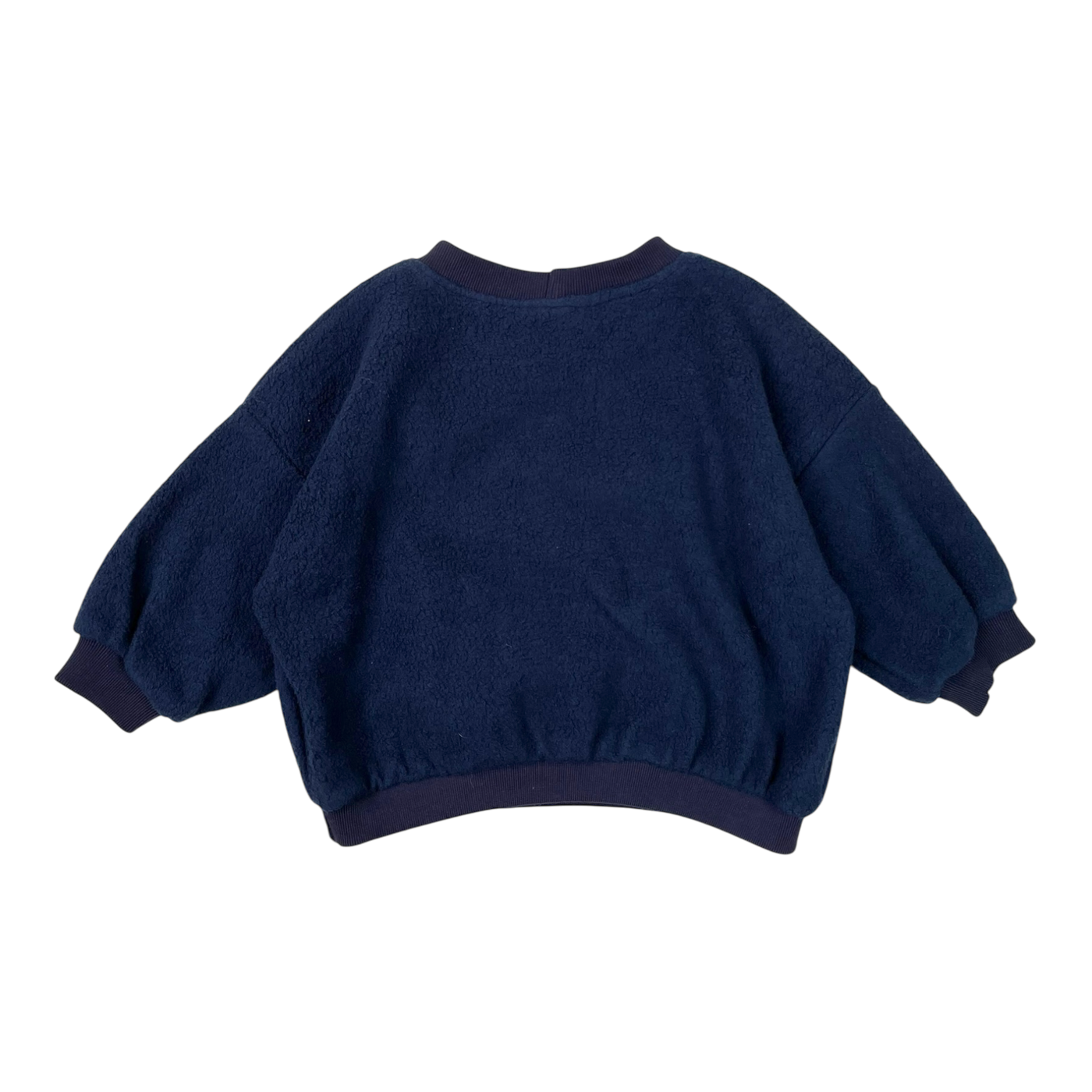 Laiska Ebba tyrni fleece sweatshirt, navy blue | 74/80cm