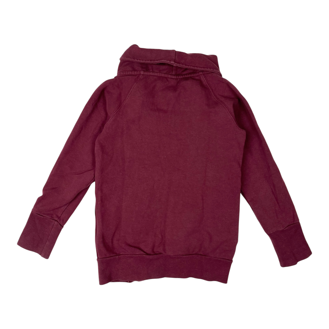 Blaa sweat jacket, burgundy | 98/104cm