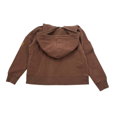 Metsola hoodie, brown | 110/116cm
