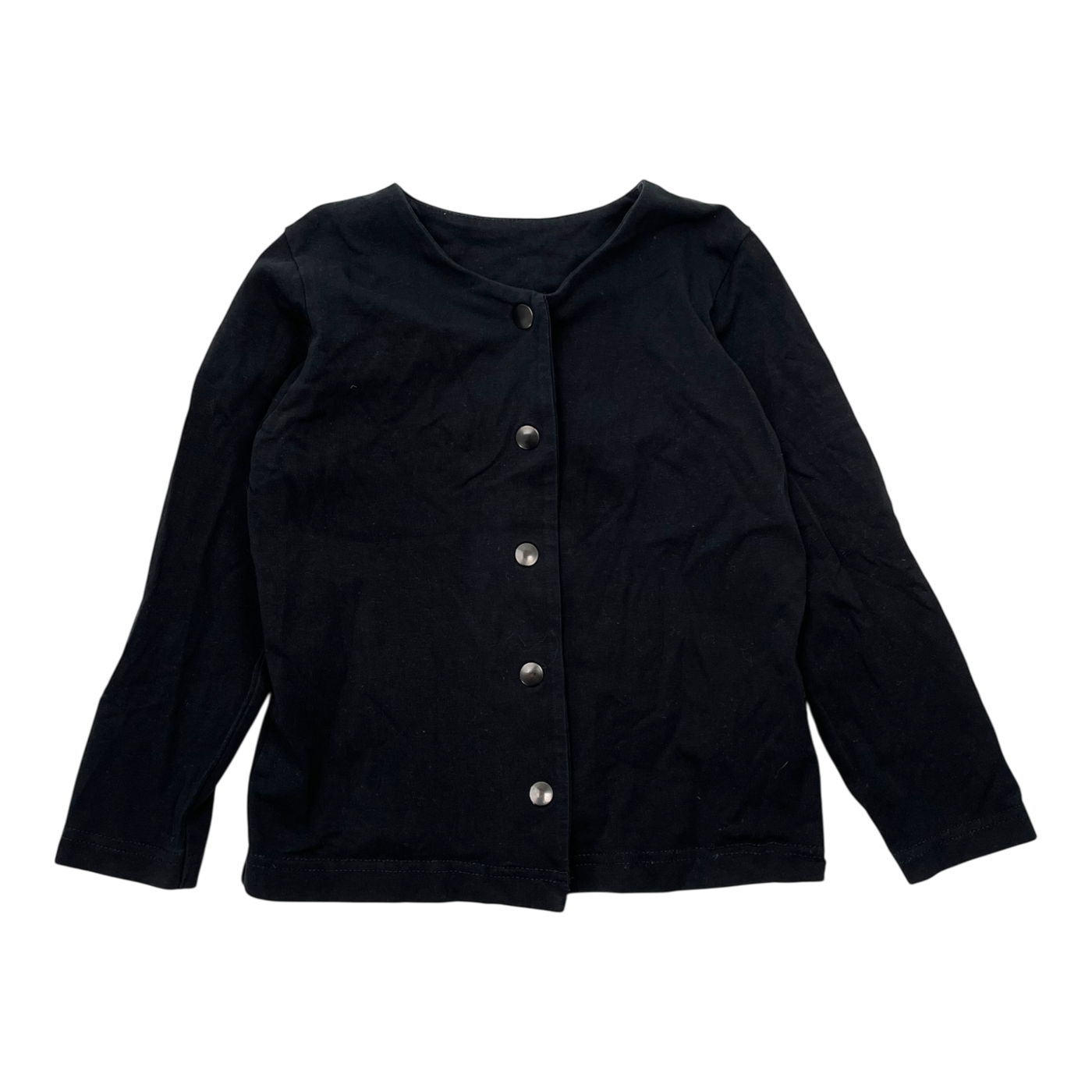 Kaiko button shirt, black | 98/104cm