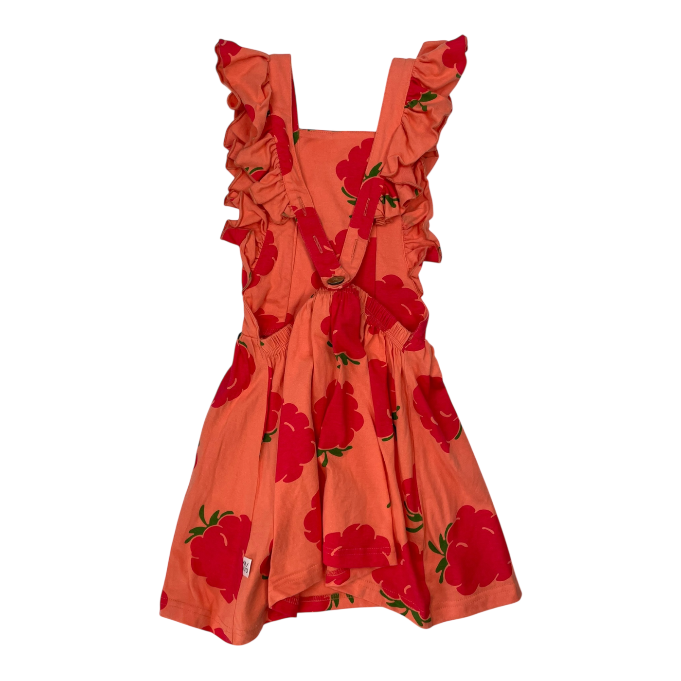 Mainio sleeveless frill dress, flower | 98/104cm