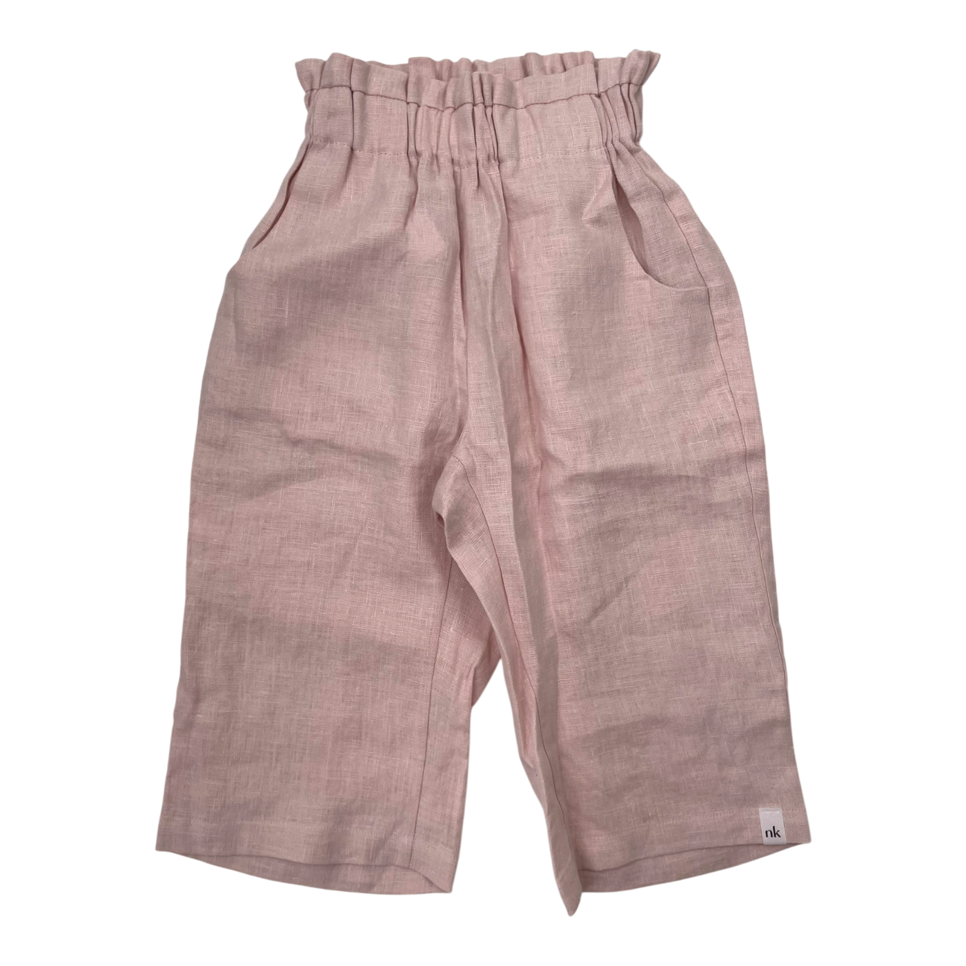 Nakoa linen pants, light pink | 92/98cm
