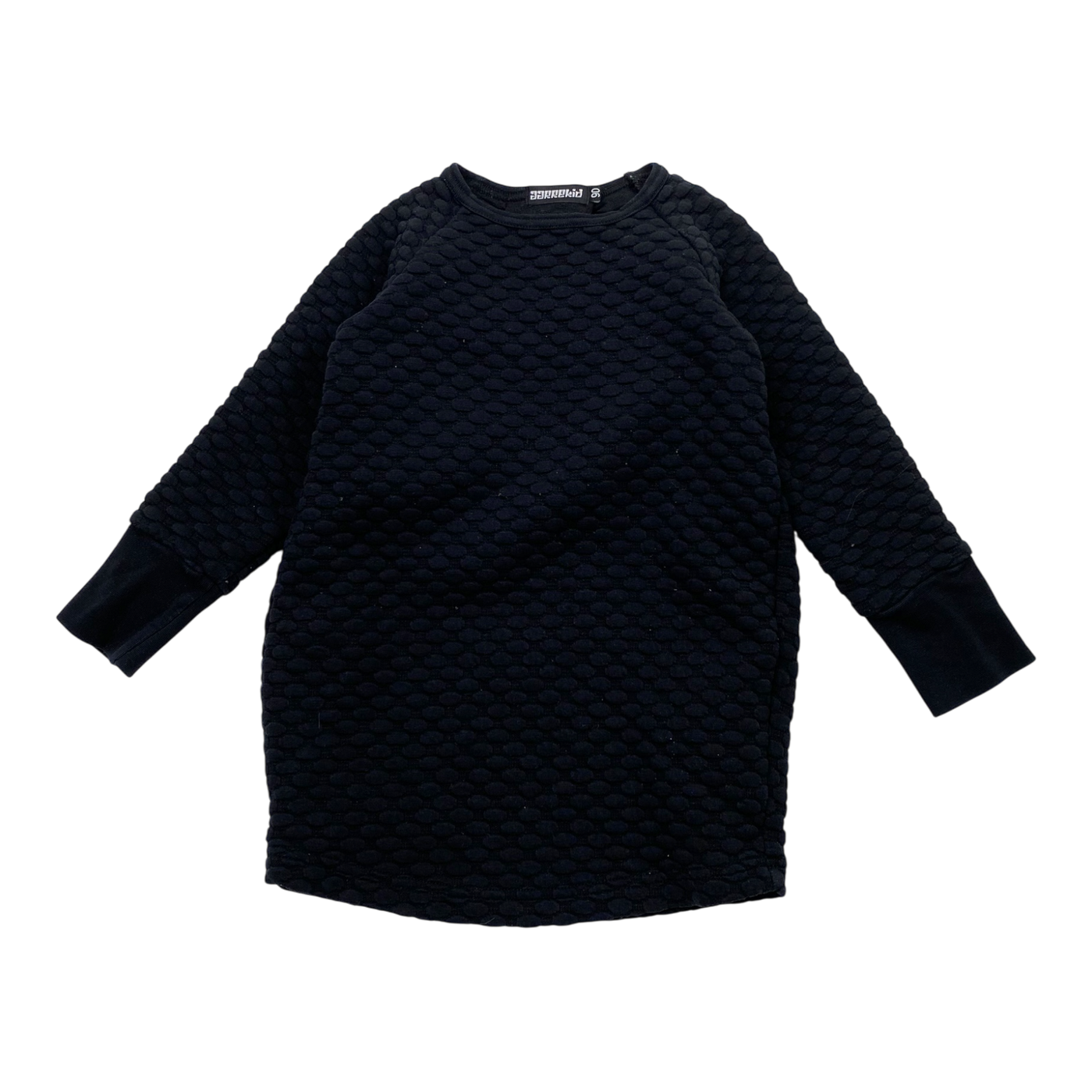 Aarre bubble sweat dress, black | 90cm