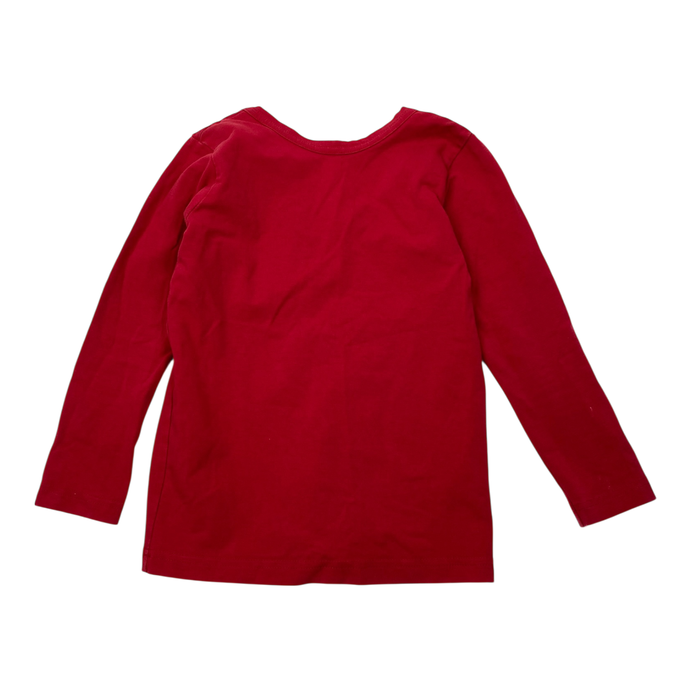 Kaiko cross shirt, fire brick | 110/116cm