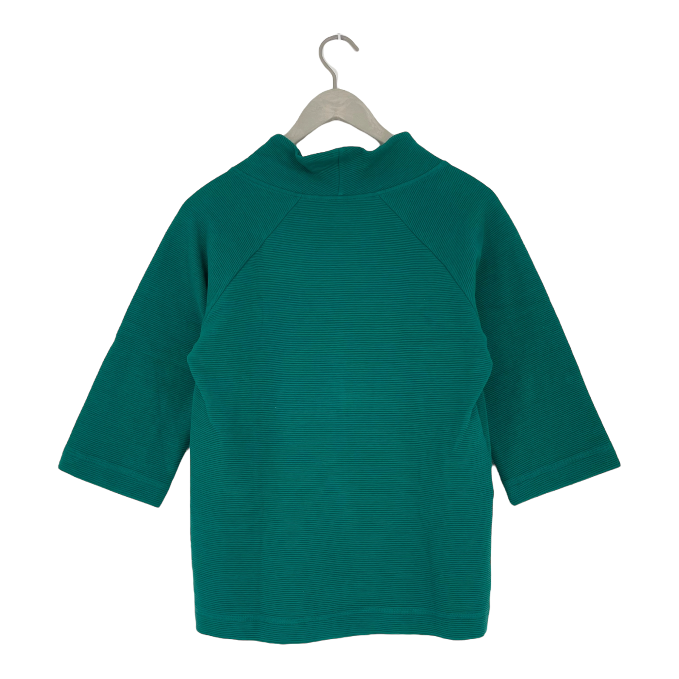 Ommellinen särmä rib shirt, teal | woman XS