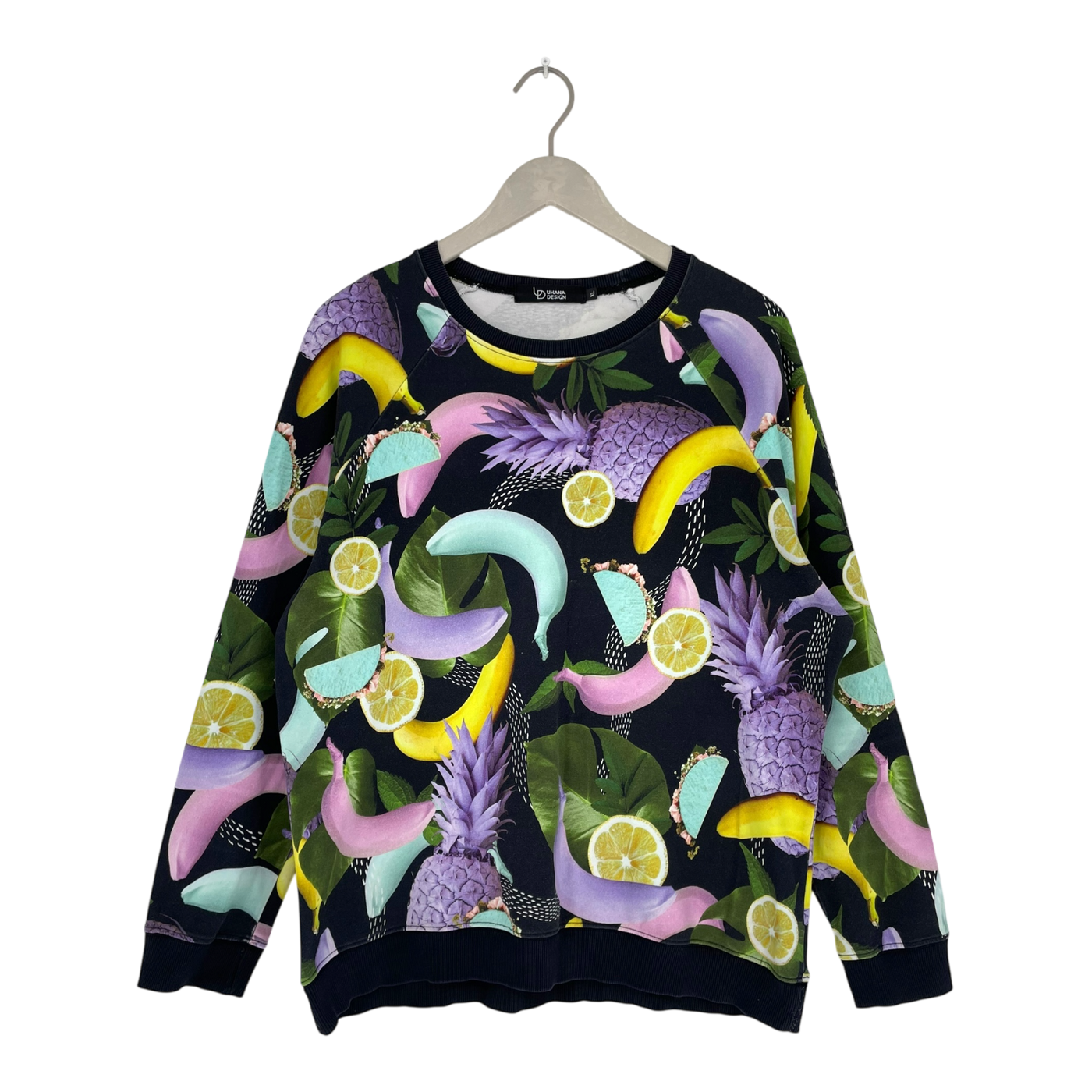 Uhana sweatshirt, fruits | woman XL