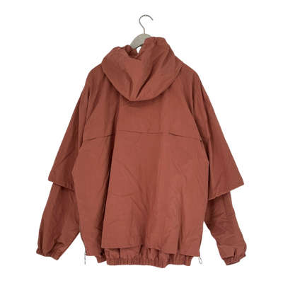 Embassy of Bricks and Logs tuby utility jacket, tomato red | unisex L