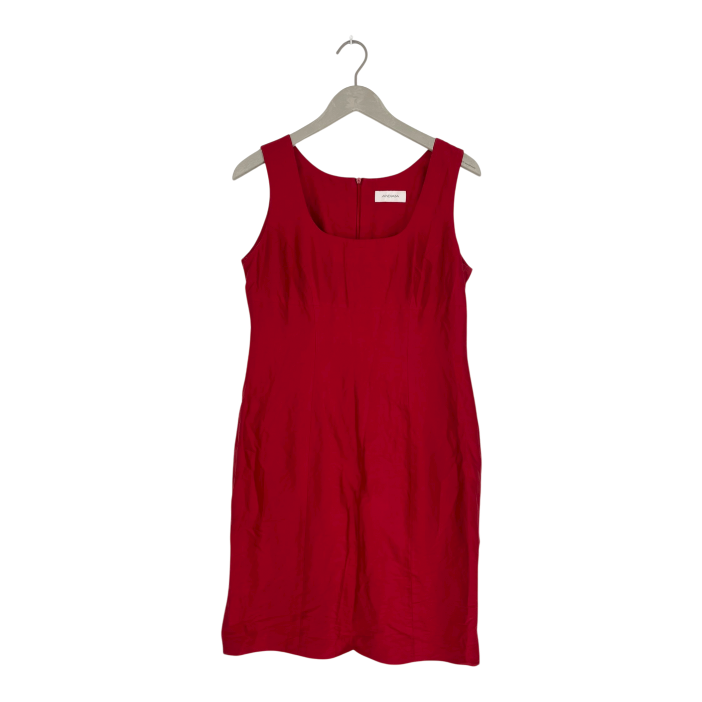 Andiata silk mini dress, red | woman M