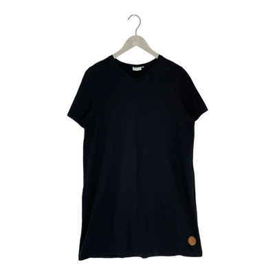 Versonpuoti t-shirt dress, black | woman L