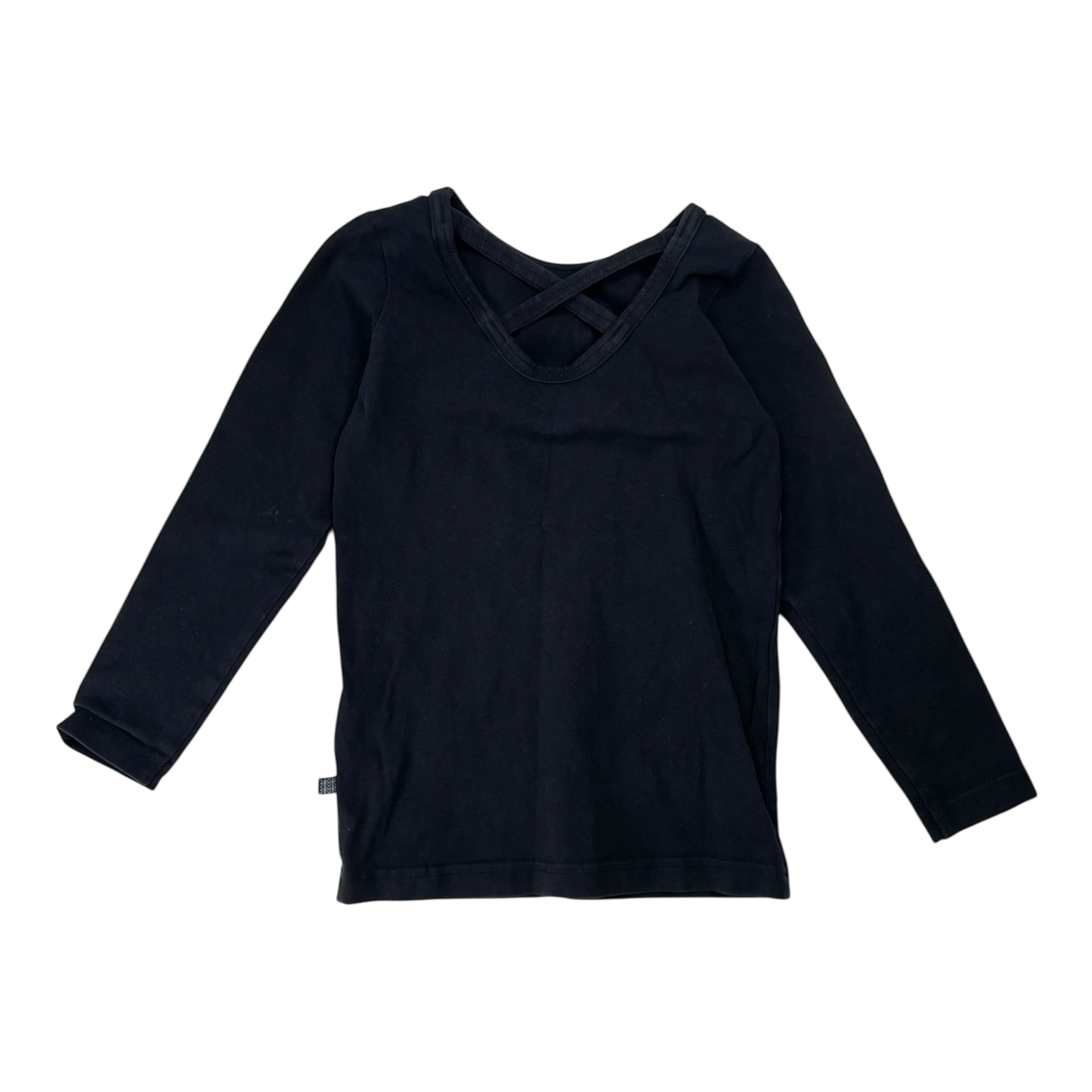 Kaiko cross shirt, black | 98/104cm