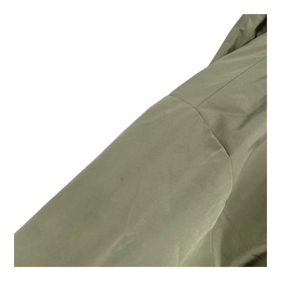 Embassy of Bricks and Logs avalon puffer jacket, pale olive | unisex S