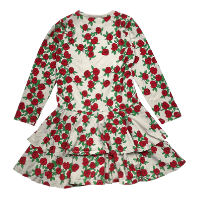 Mini Rodini dress, roses | 128/134cm